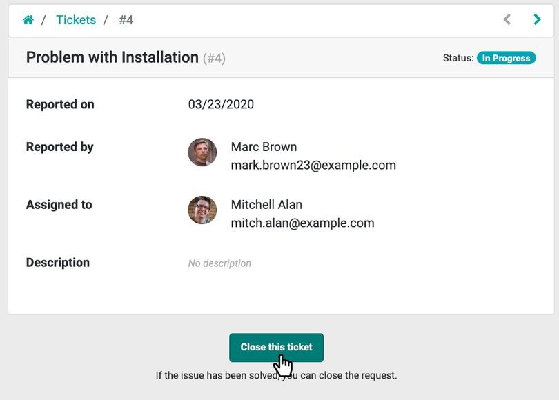 Odoo • Image and Text
